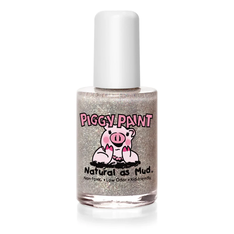 Glitterbug Silver Nail Polish