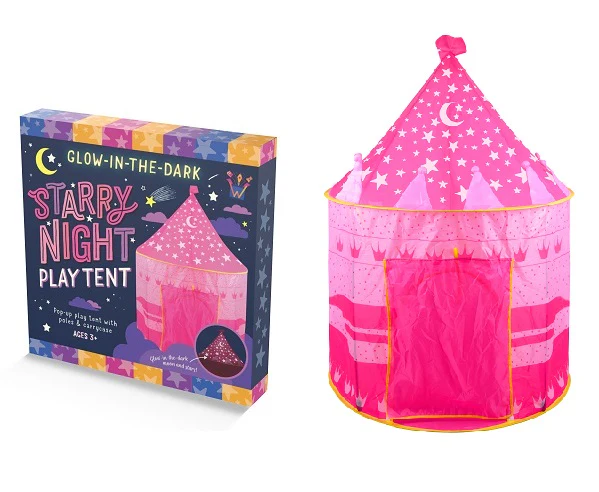 Glow In The Dark Starry Night Play Tent