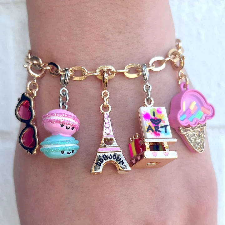 Gold Heart Sunglasses Charm - Image 2