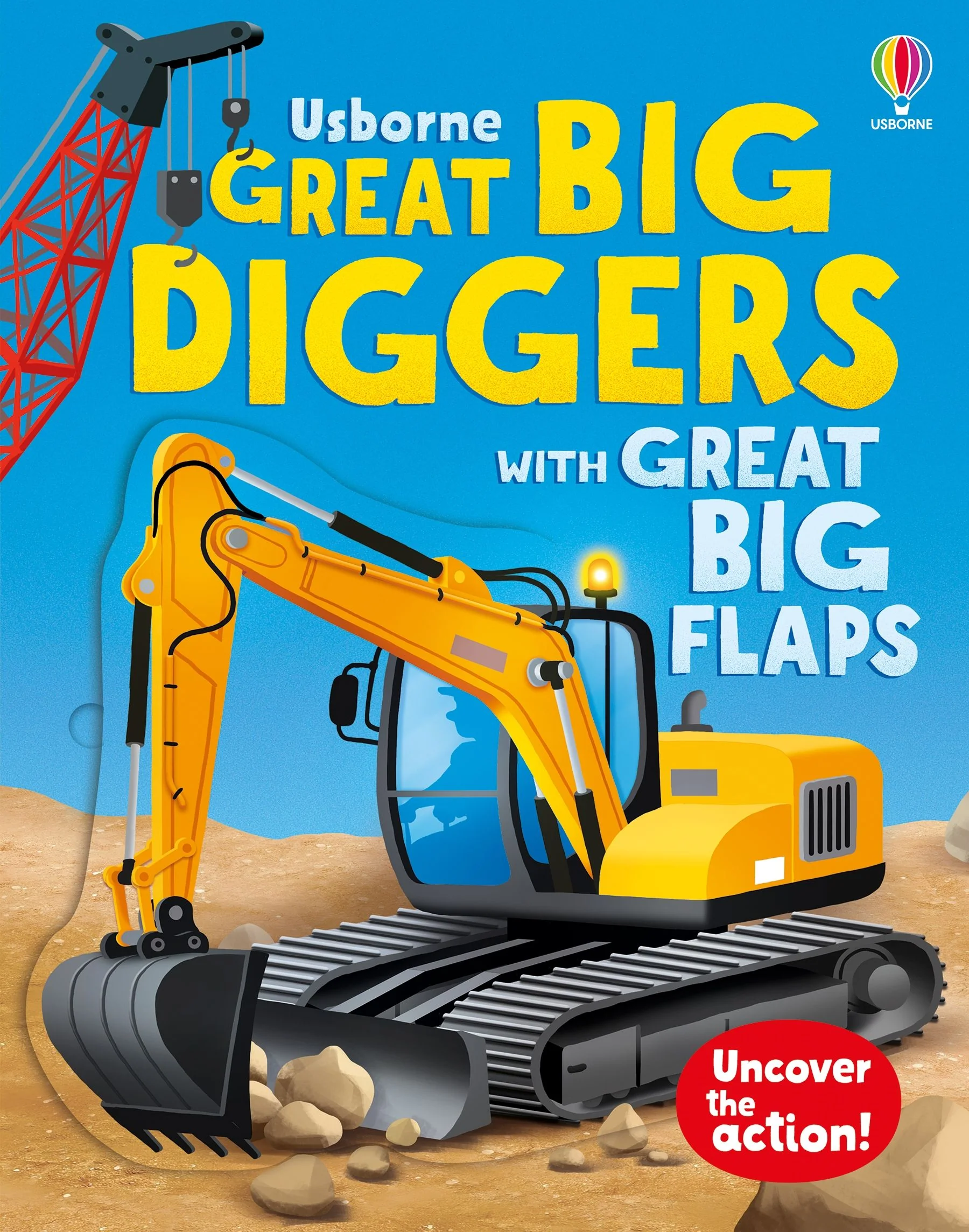Great Big Diggers With Great Big Flaps Board Book