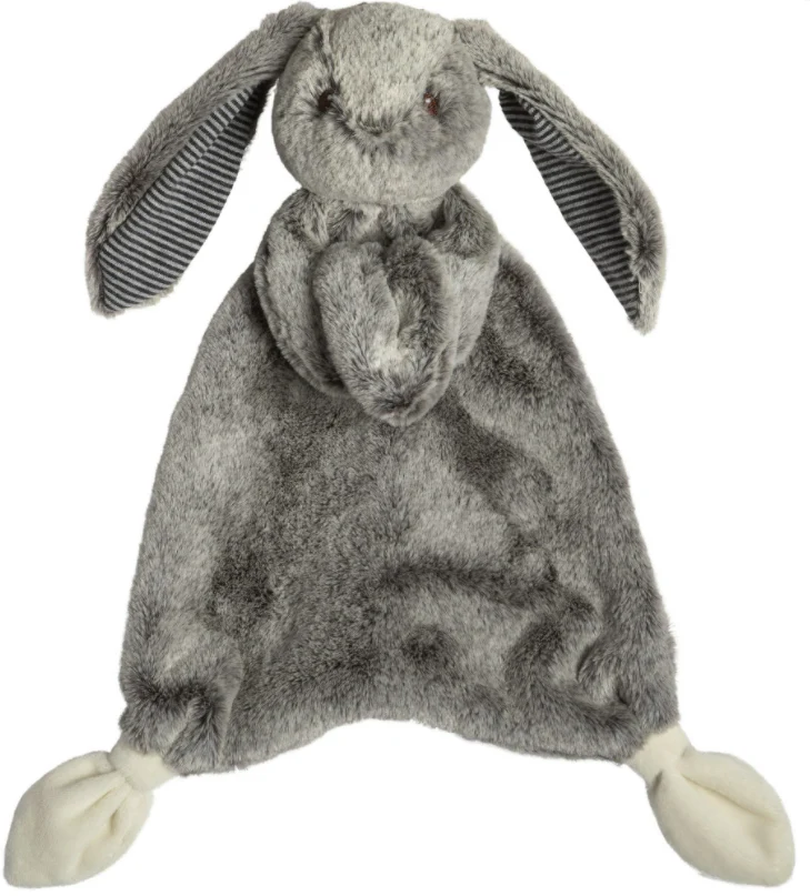 Grey Silky Bunny Lovey
