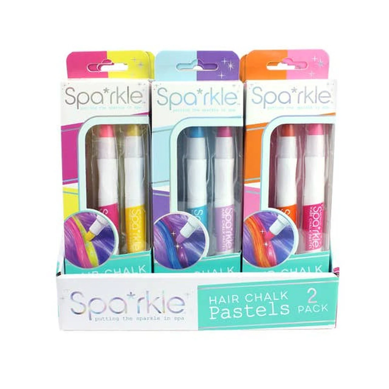 Hair Chalk Pastels 2 Pack