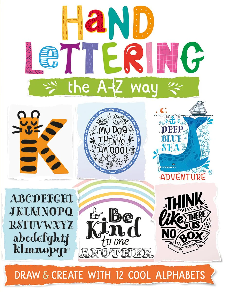 Hand Lettering The A-Z Way Book