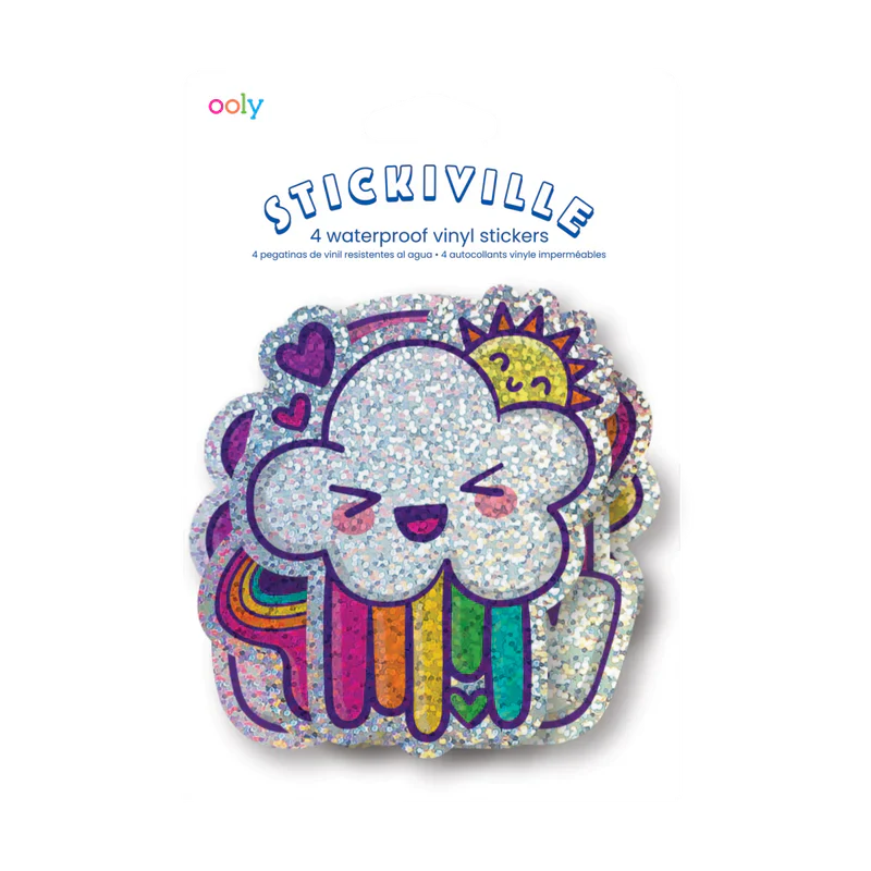 Happy Rainbows Vinyl Stickers
