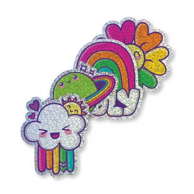 Happy Rainbows Vinyl Stickers - Image 2
