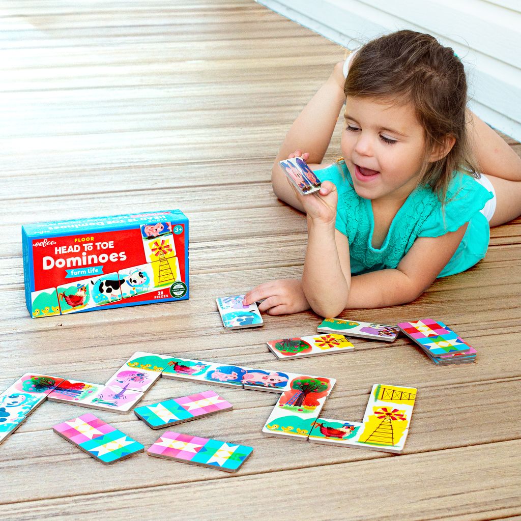 Head To Toe Little Farm Dominoes - Image 2