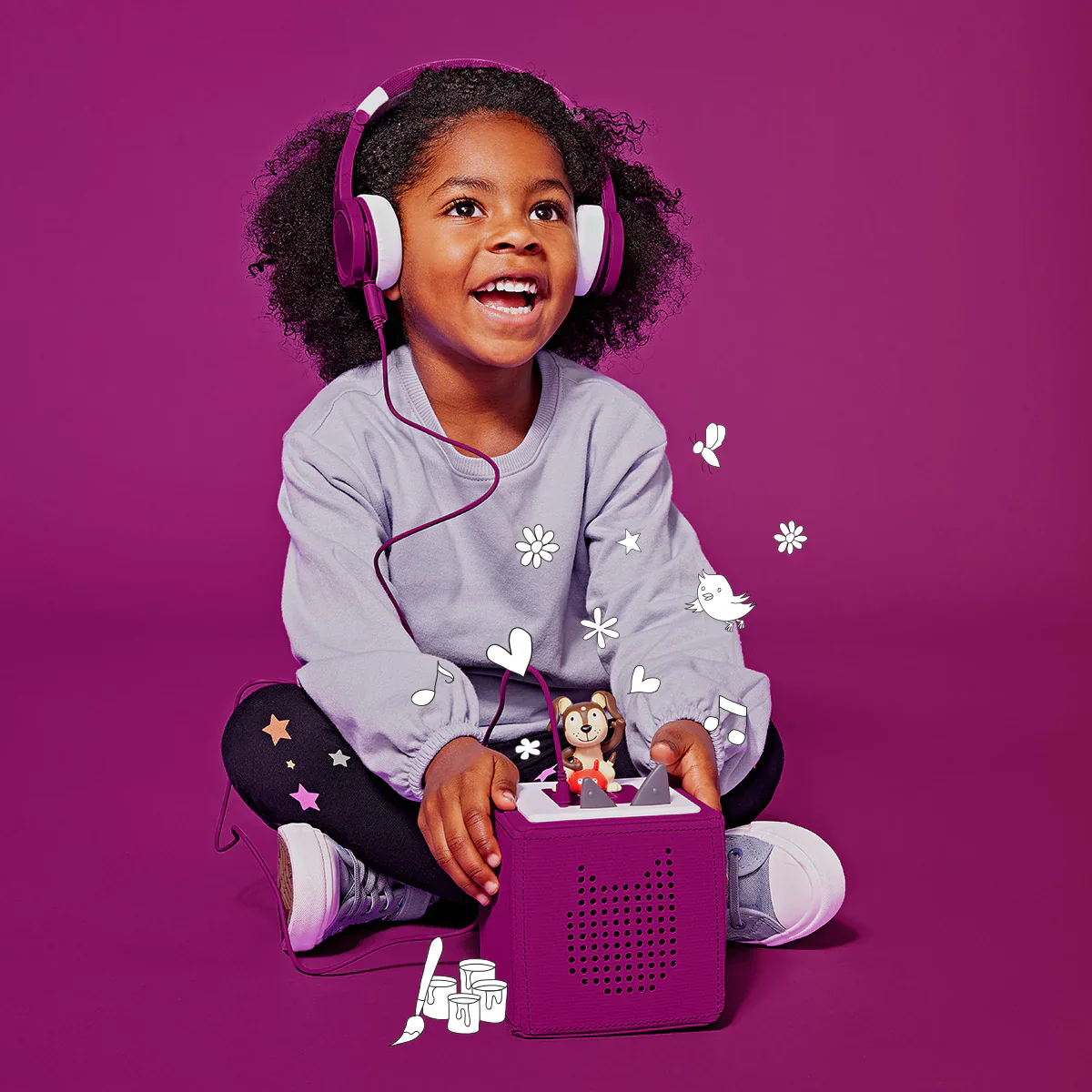 Headphones Purple - Image 3