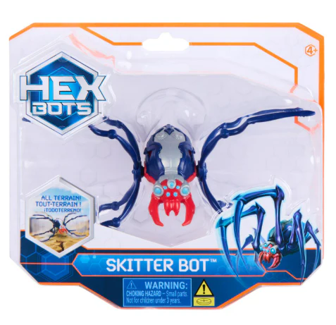 Hex Bots Skitter Bot Spider Red