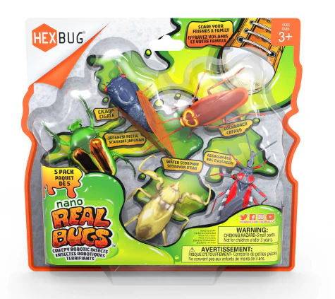 Hex Bots Nano Real Bugs