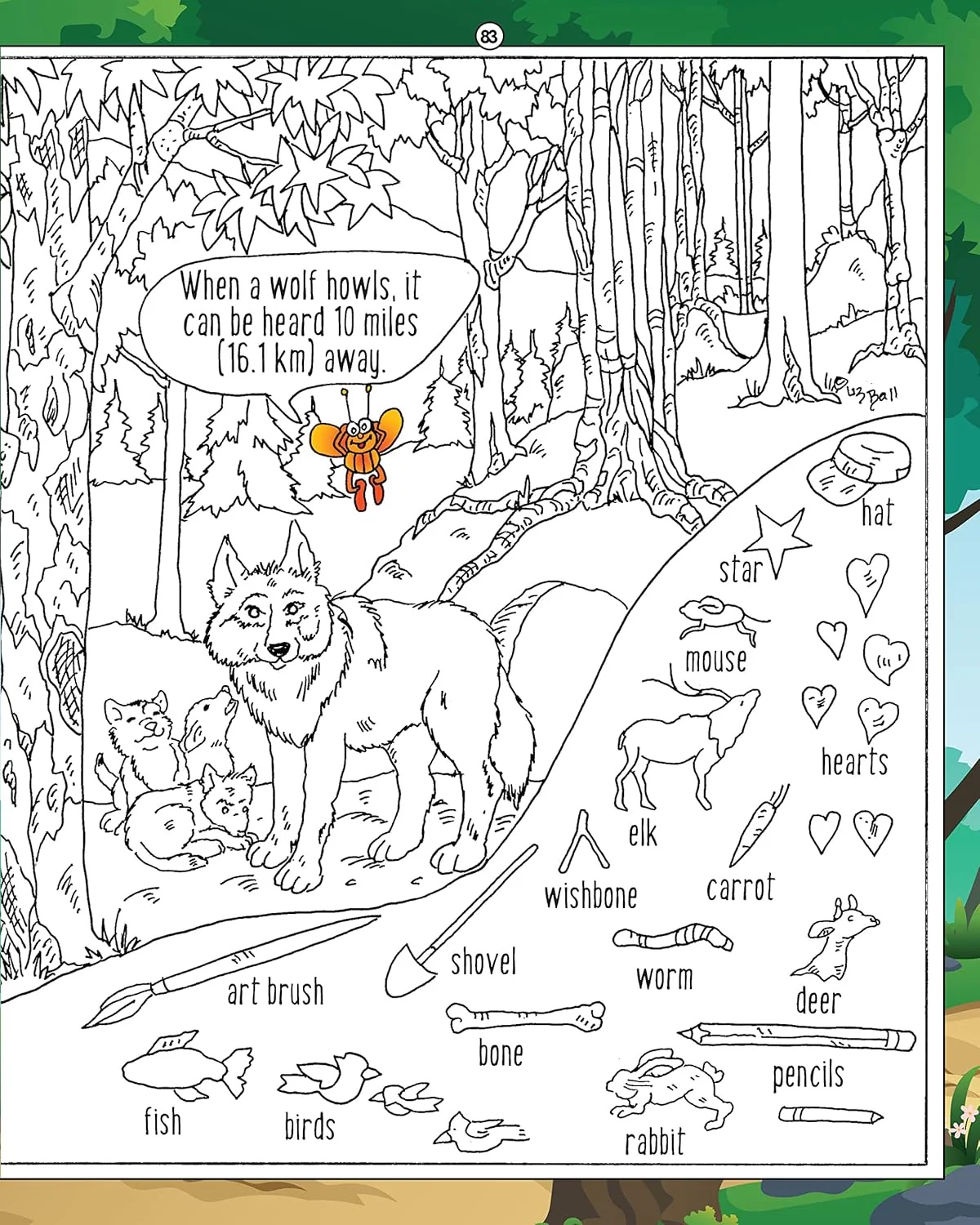 Hidden Picture Puzzles In The Forest Book - Image 2