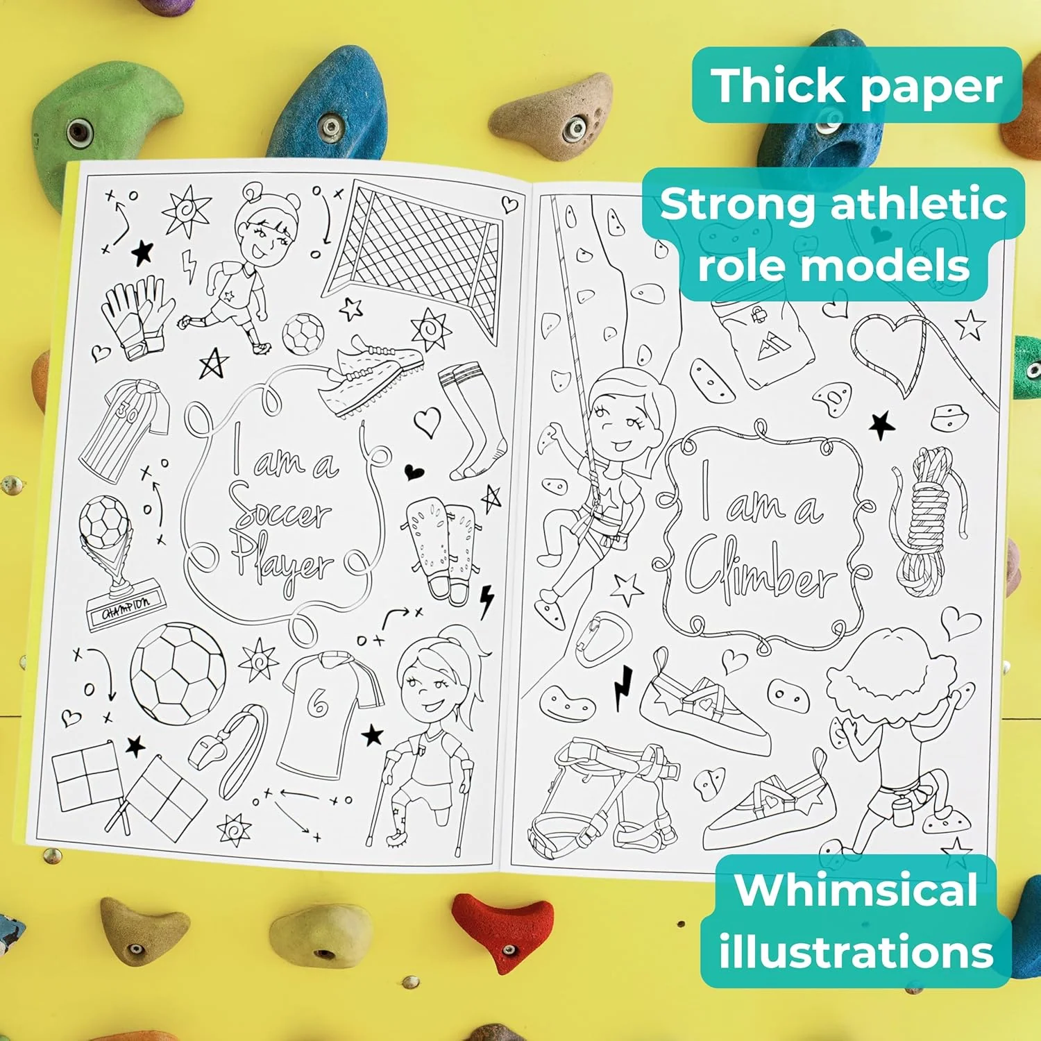 I Am Strong: A Coloring Book For Girls - Image 2