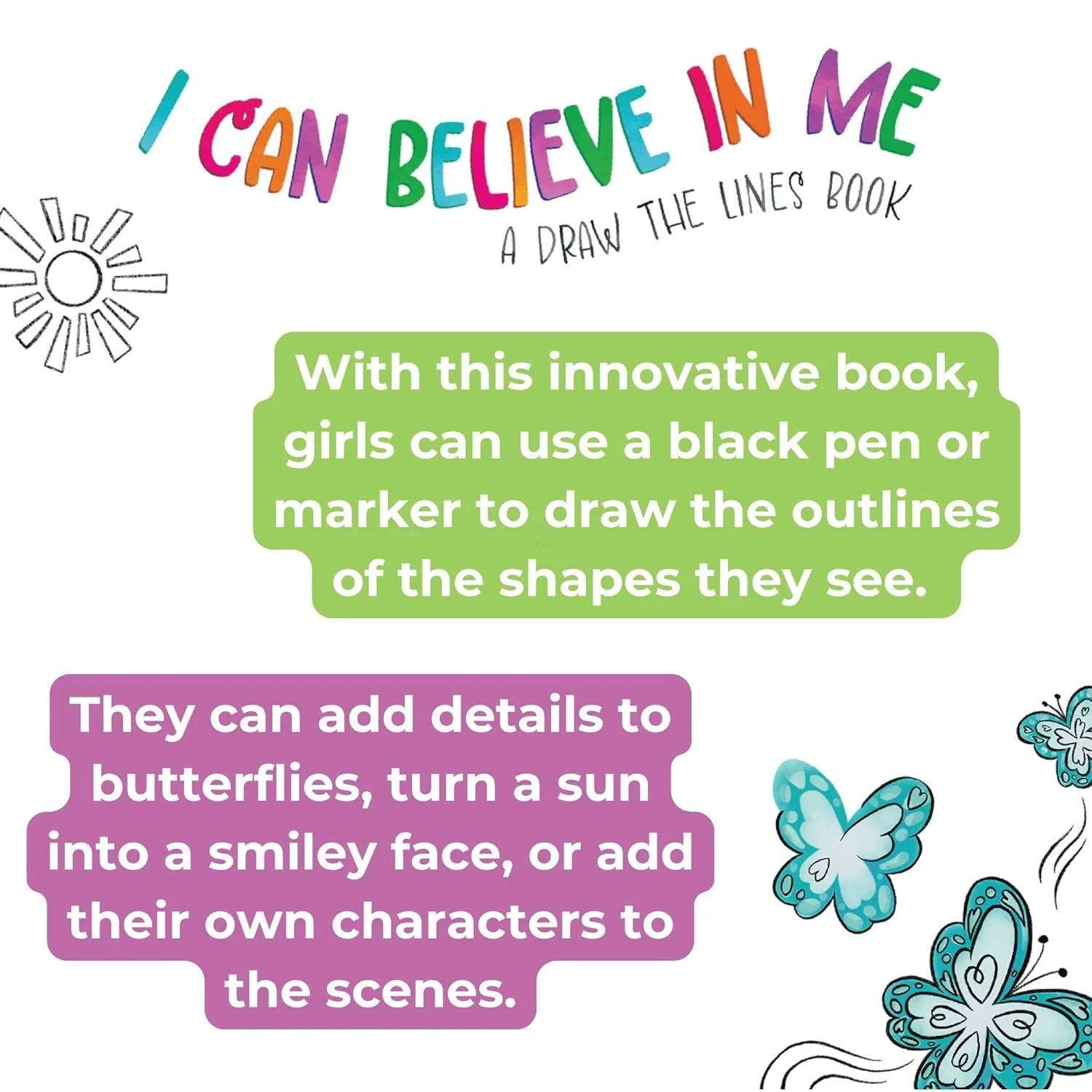 I Can Believe In Me: A Draw The Lines Book - Image 2