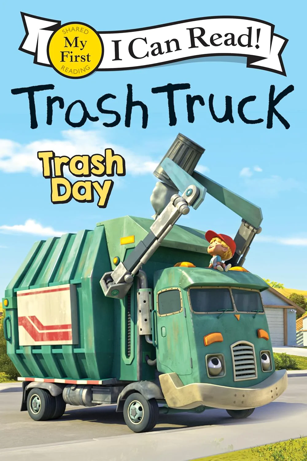 I Can Read Trash Truck Trash Day Book