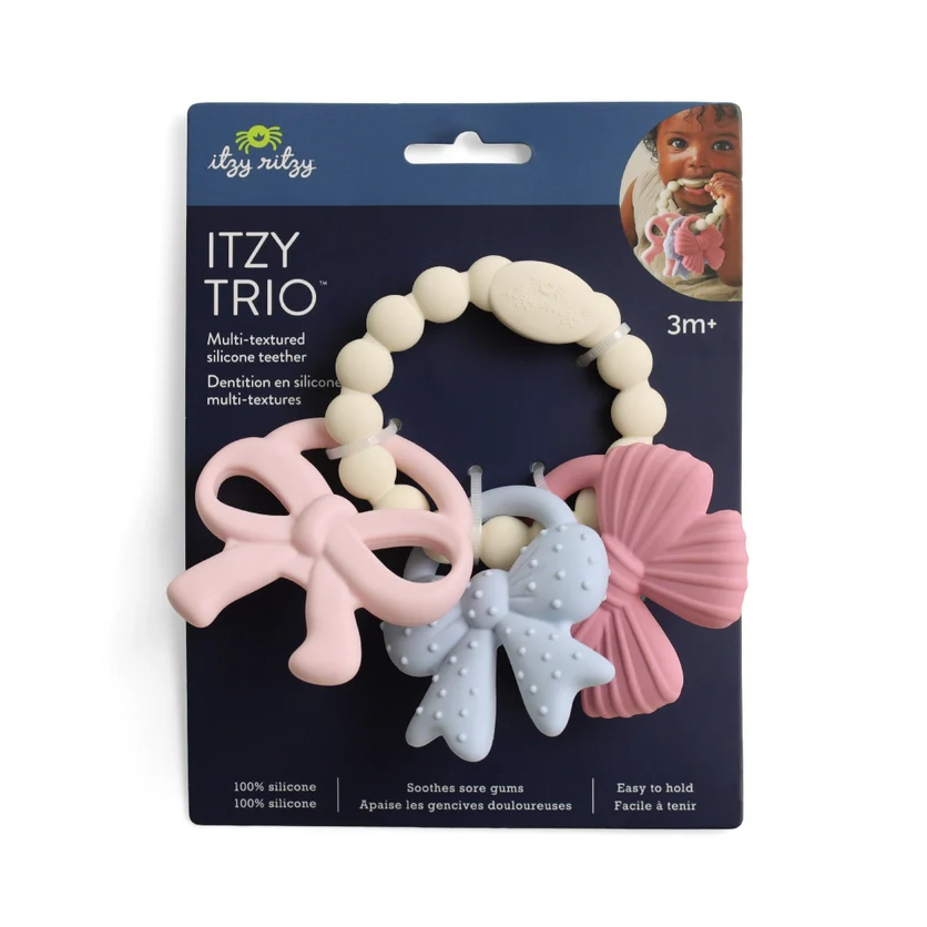 Itzy Trio Silicone Teether