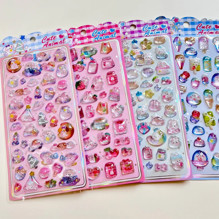 3D Jewel Phone Stickers