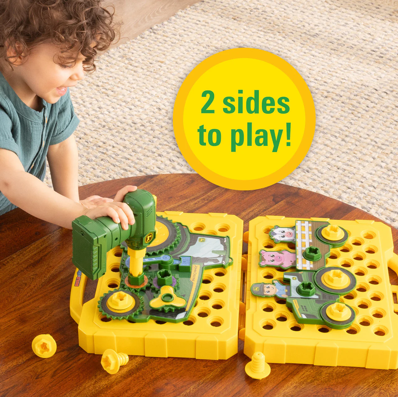 John Deere Build A Buddy Activity Board And Drill - Image 3