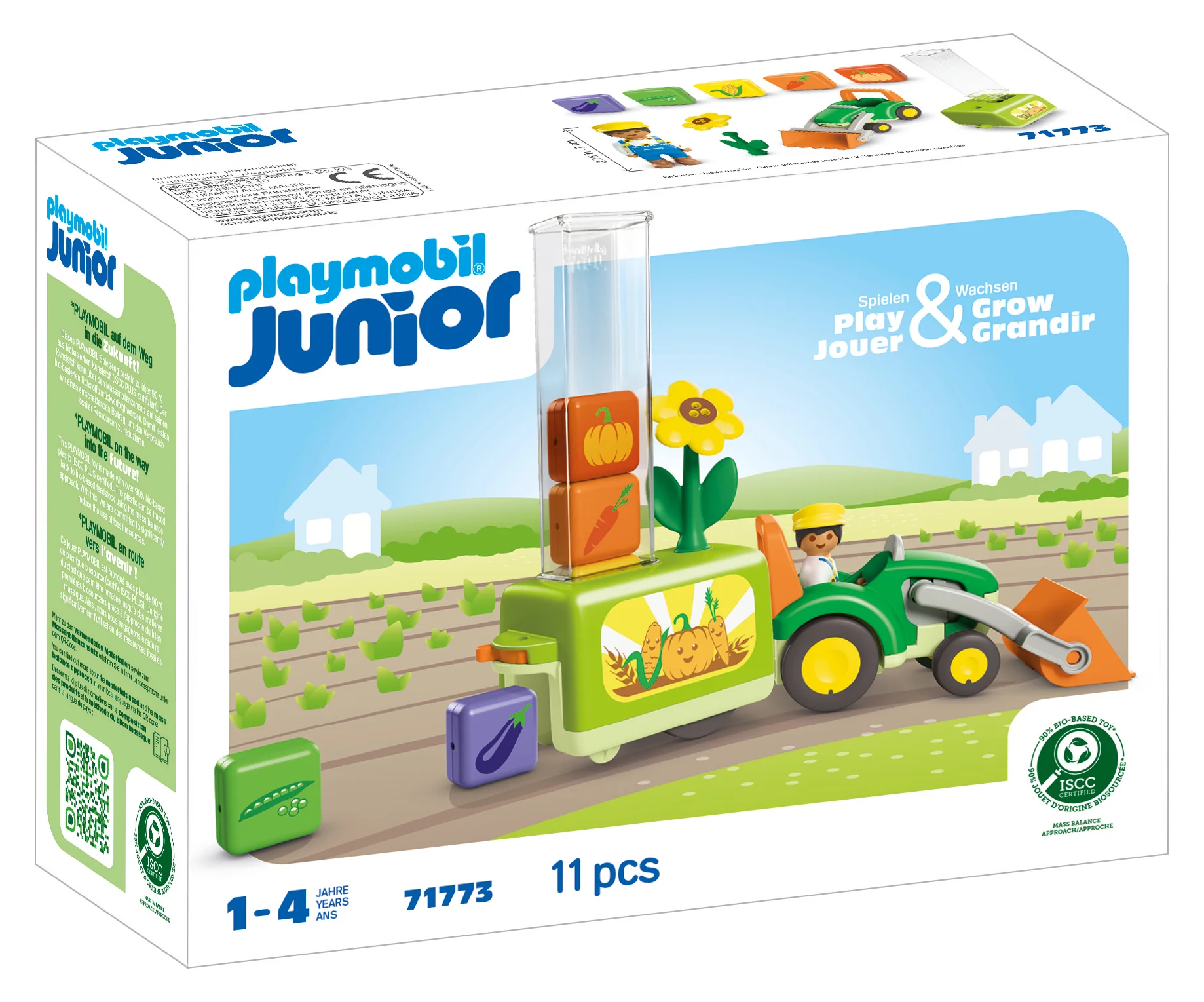 Junior: Tractor With Load And Drop Planter