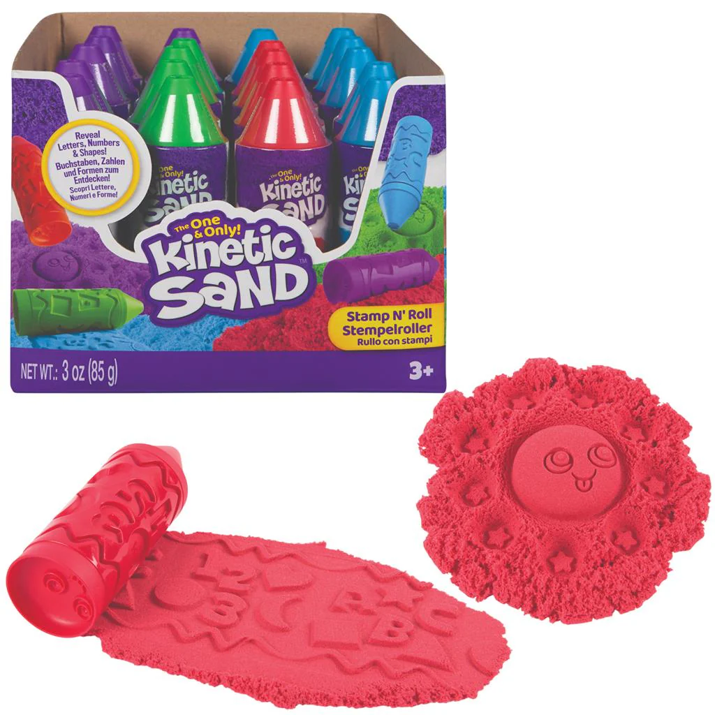 Kinetic Sandy Stamp N' Roll Crayon