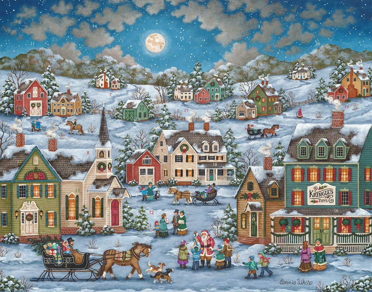 Kringle's Toys Advent Calendar