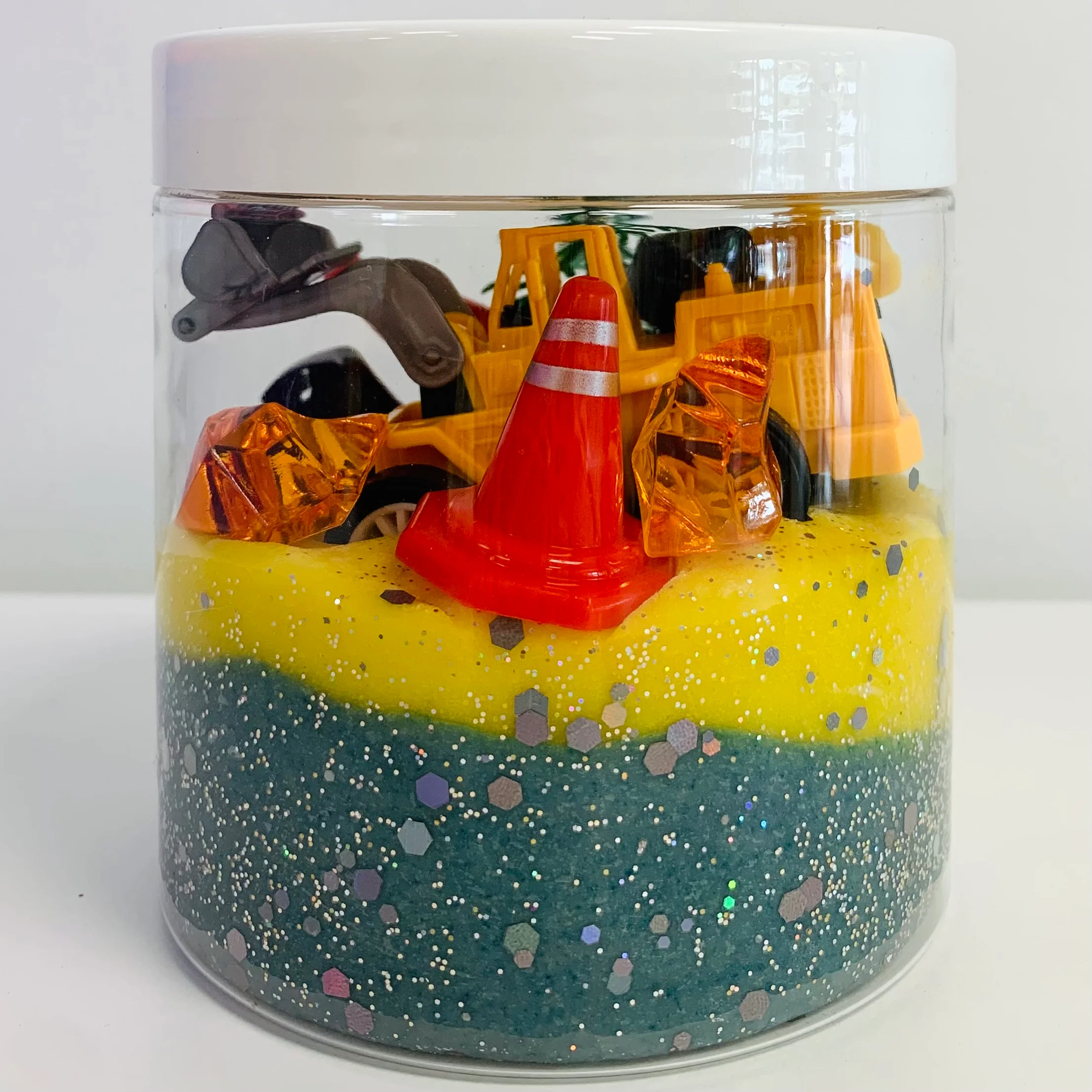 Large Construction Magical Dough Jar