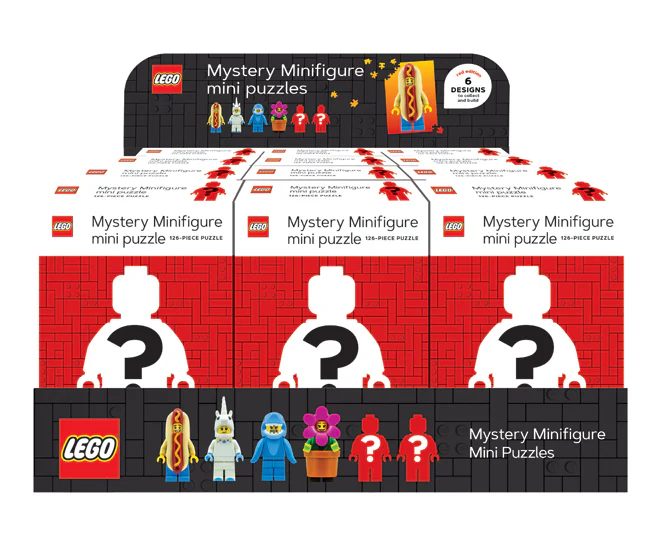 126 PC Lego Mystery Minifigure Puzzle - Image 2