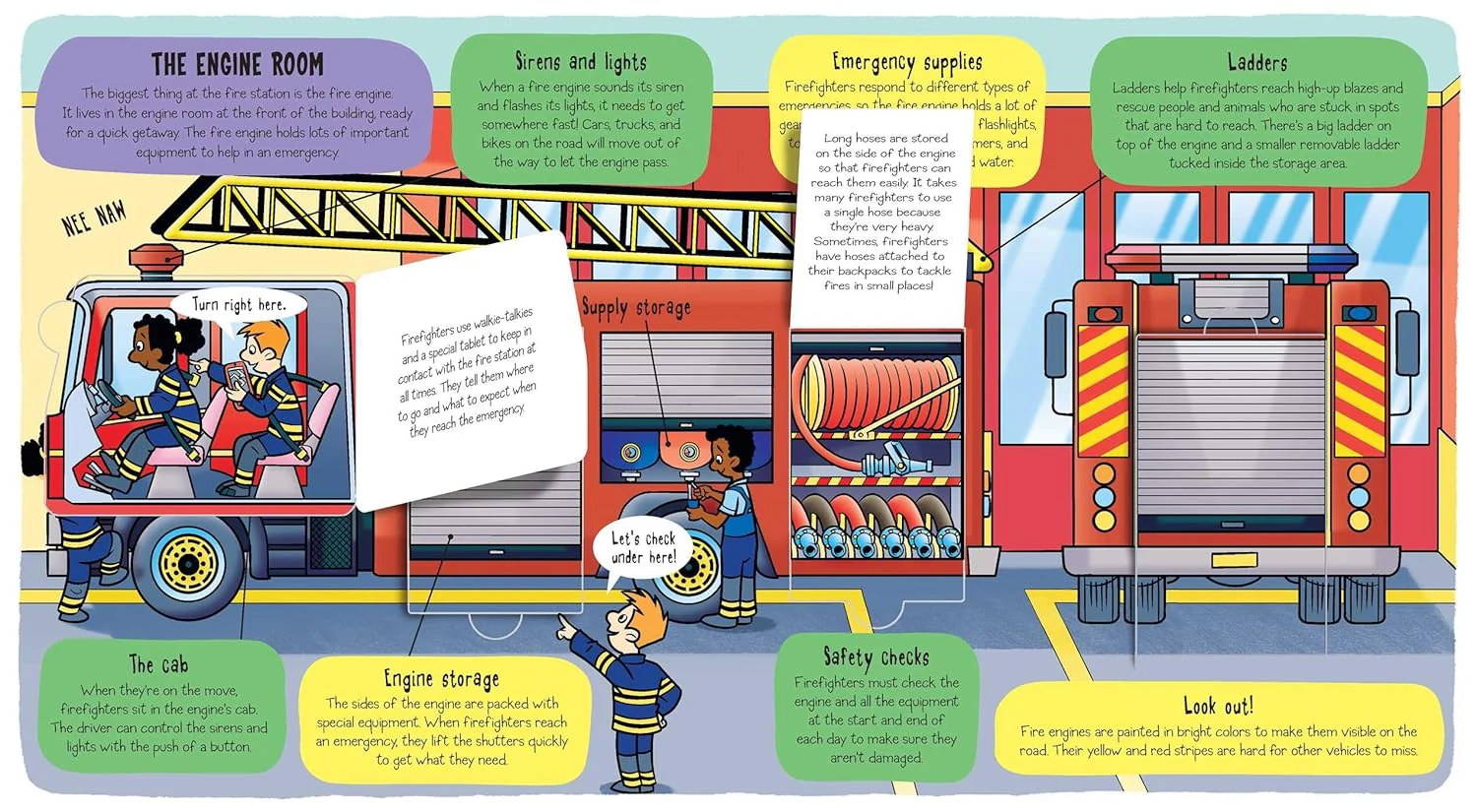 Little Explorers: Fire Station Board Book - Image 2