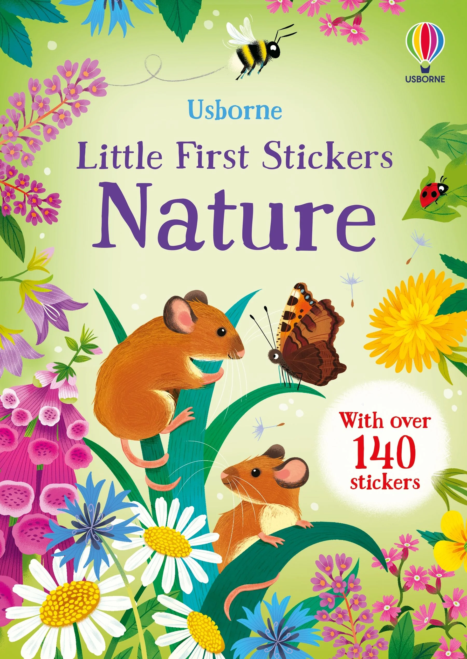 Little First Stickers Nature Book