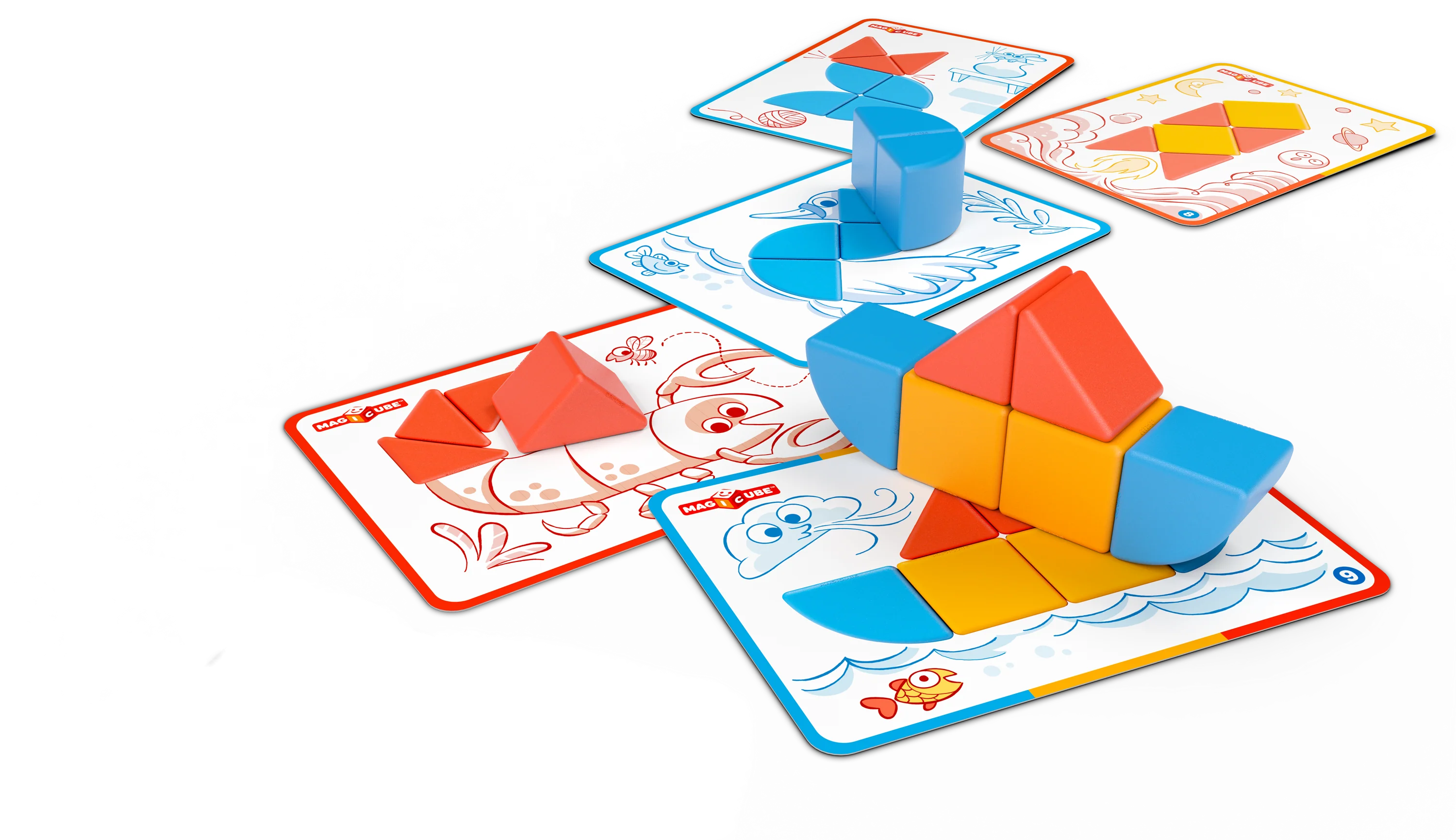 Magicube Blocks & Cards 16 Pieces - Image 2
