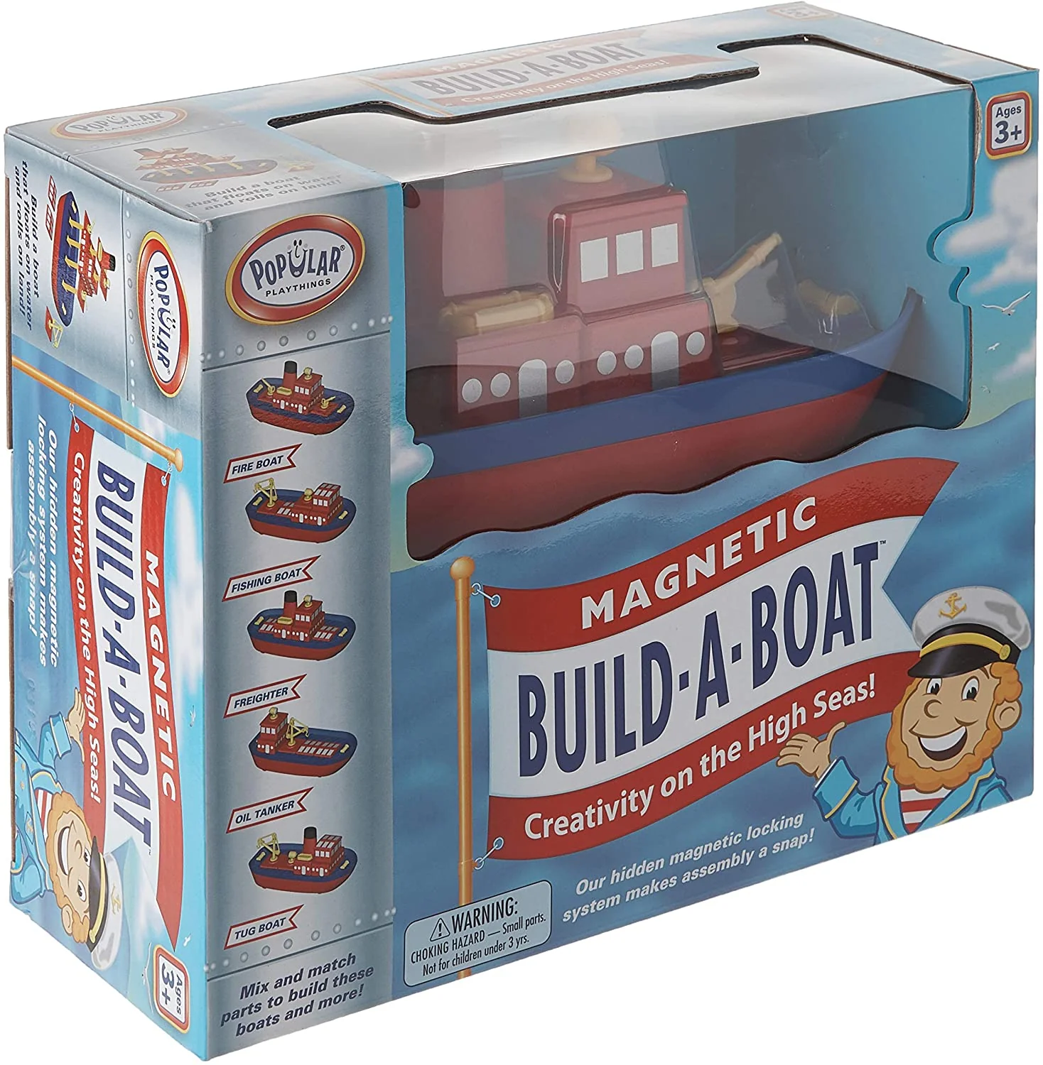 Magnetic Build A Boat