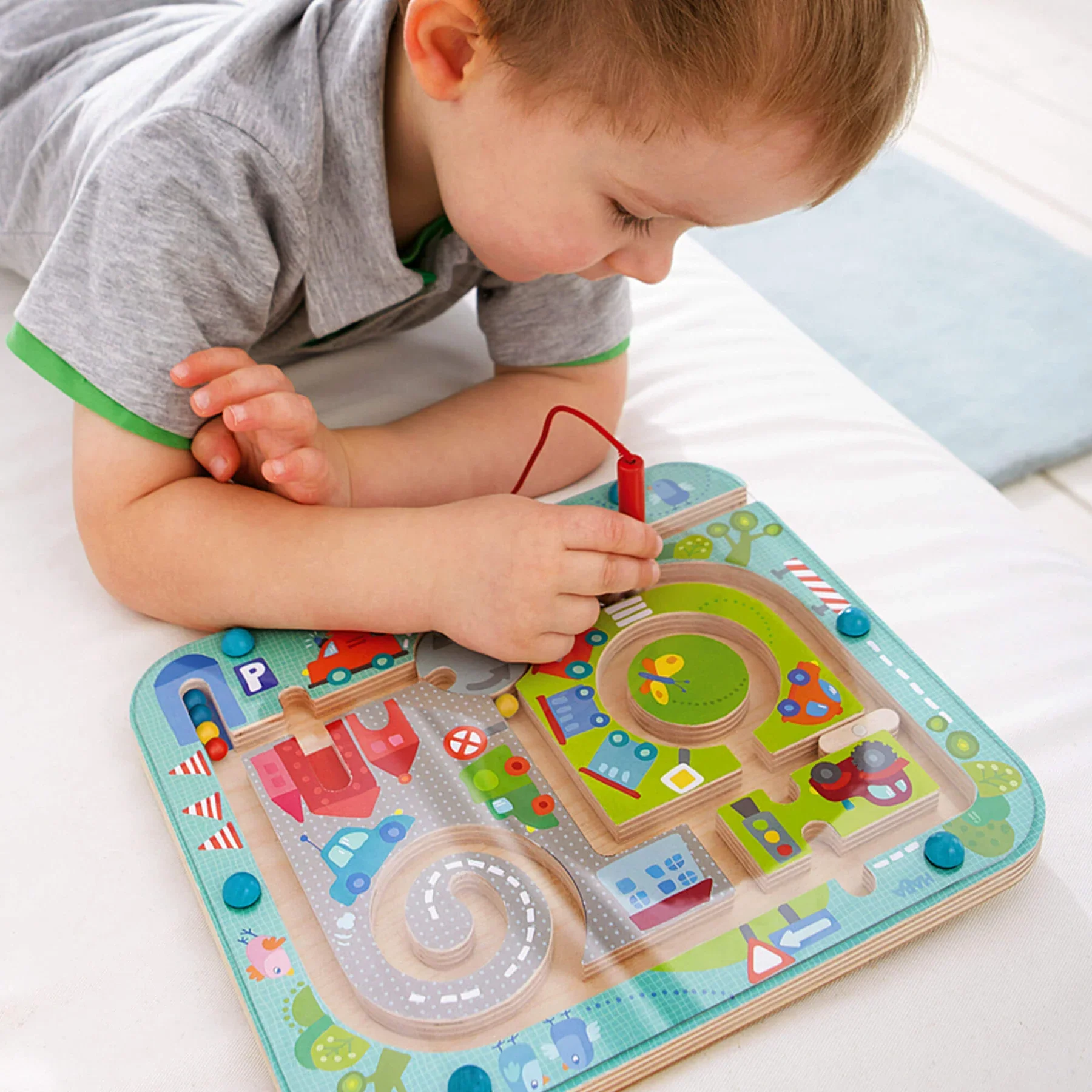 Magnetic Game Town Maze - Image 2