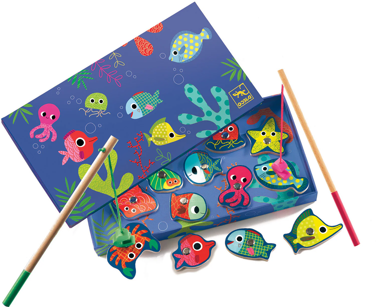 Magnetic Wood Fishing