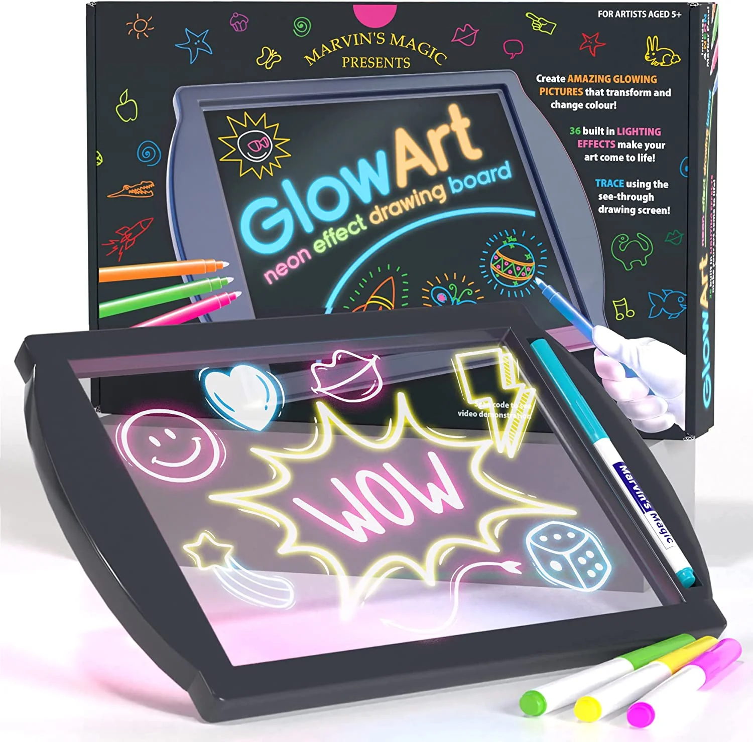 Marvin's Magic Glow Art