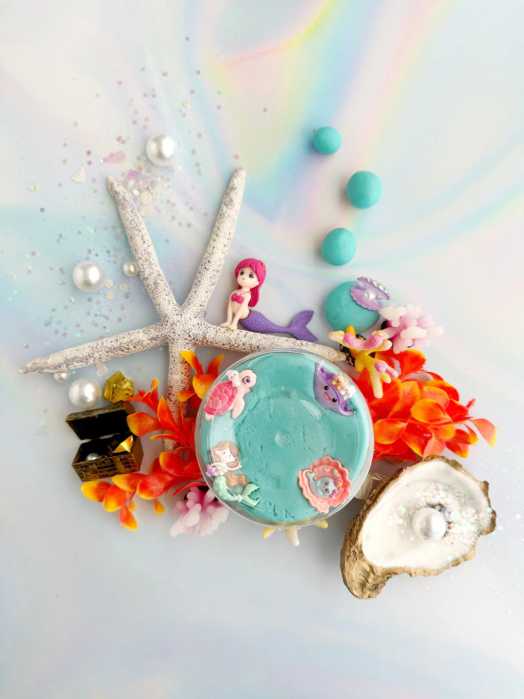Mermaid KidDough Play Kit - Image 2