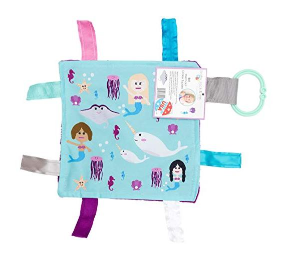 Mermaid Crinkle Sensory Square