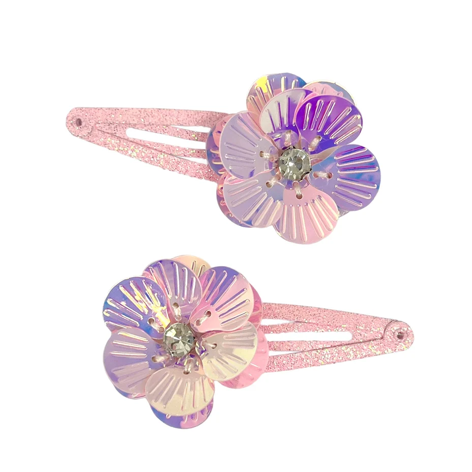 Mermaid Flower Hair Clip Set of 2 - Image 3