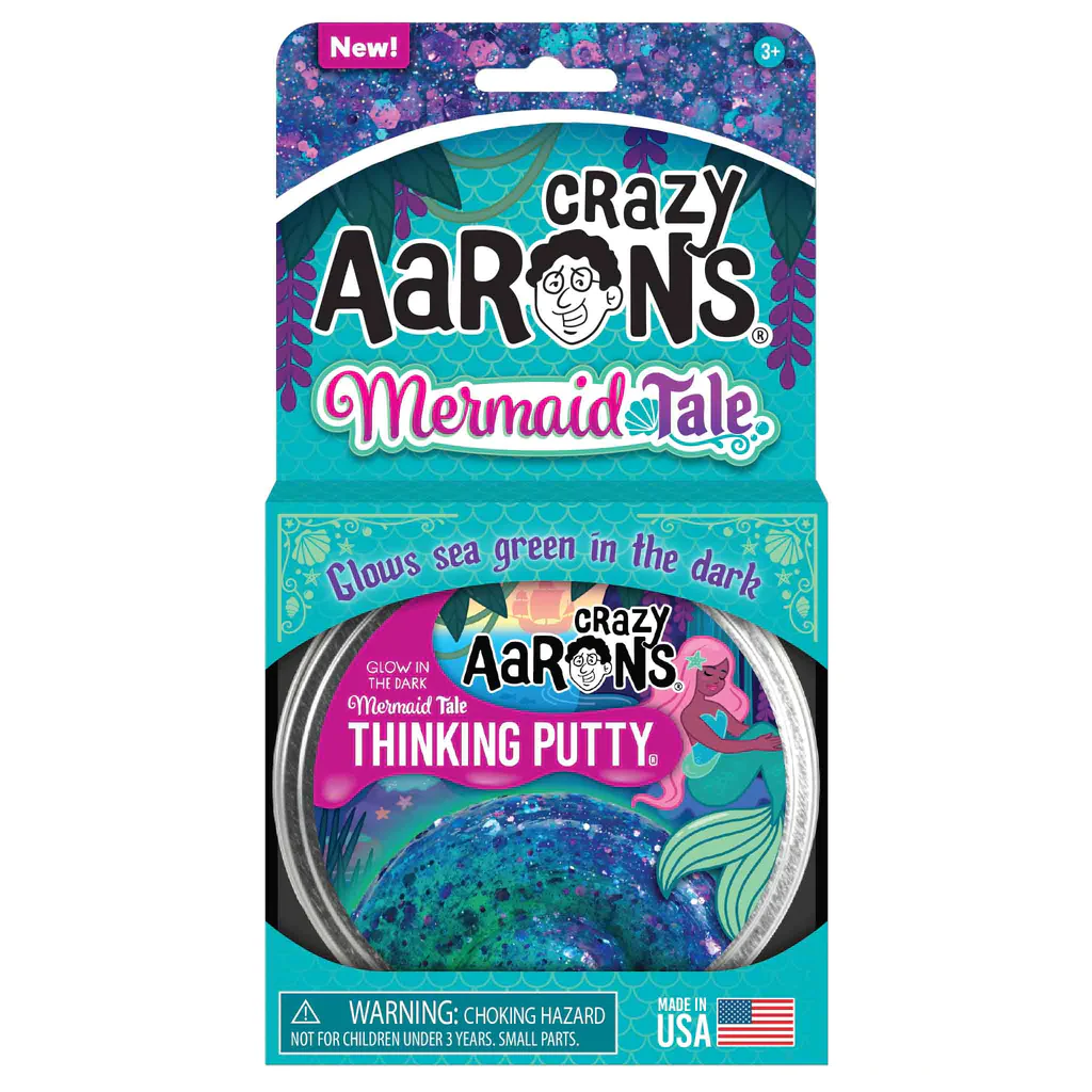 Mermaid Tale Glowbright Putty Tin