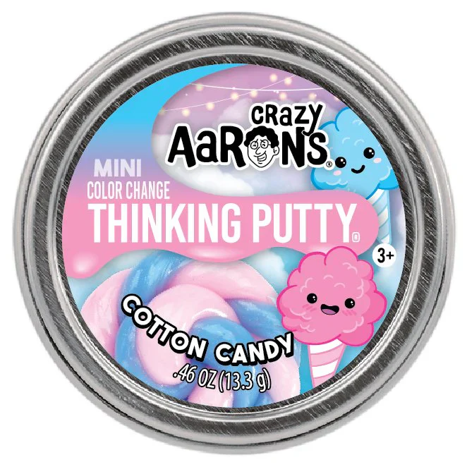 Mini Cotton Candy Thinking Putty Tin