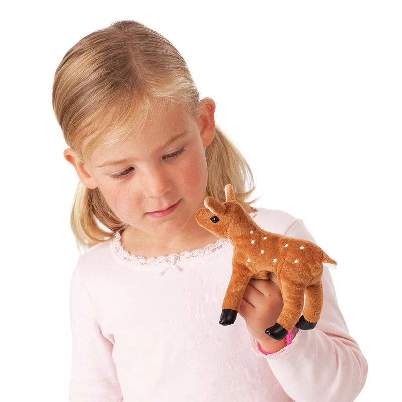 Mini Fawn Finger Puppet - Image 2