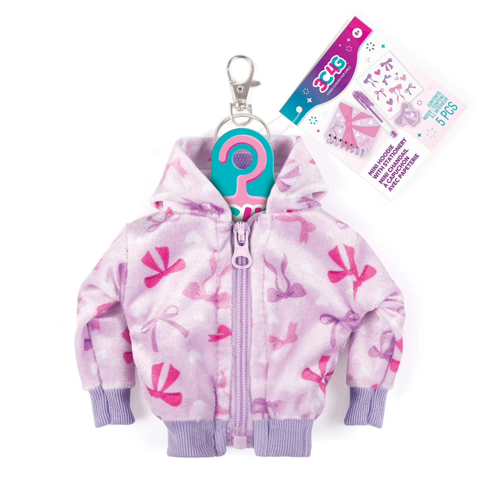 Mini Hoodies With Stationery Set - Image 2