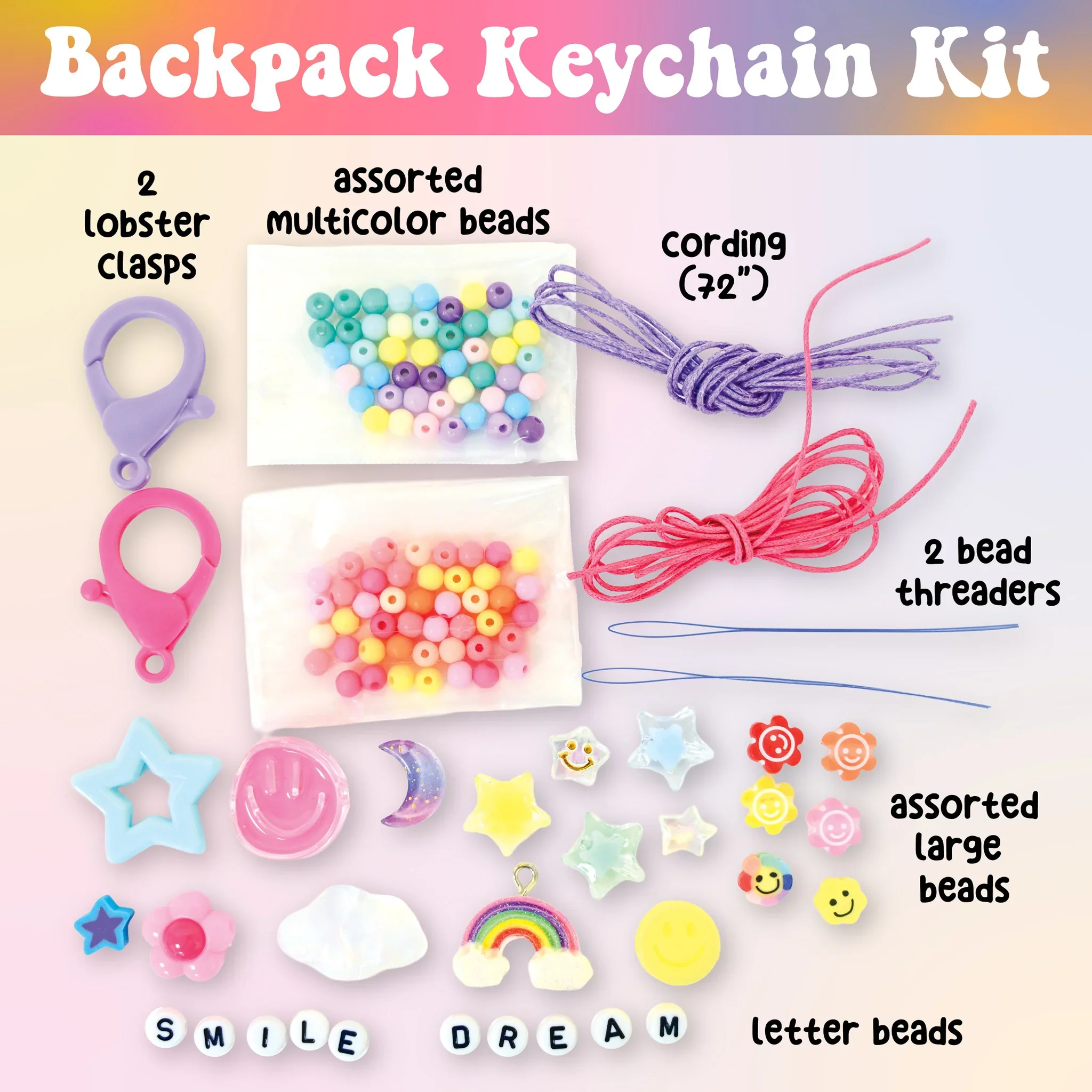 Backpack Keychains Mini Kit - Image 3