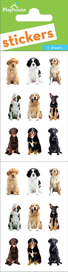 Mini Mixed Dogs Stickers