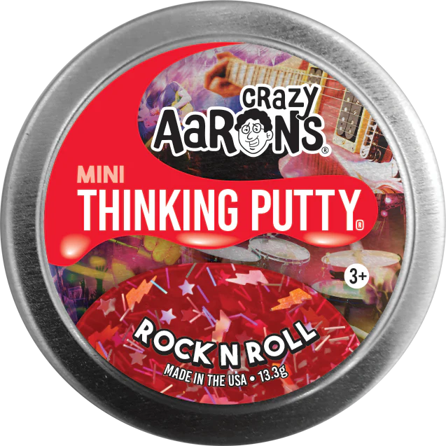 Mini Rock N Roll Trend Thinking Putty Tin