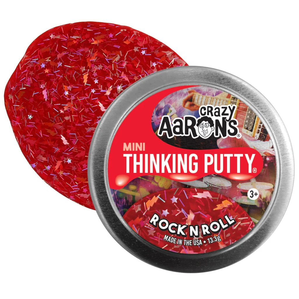 Mini Rock N Roll Trend Thinking Putty Tin - Image 3