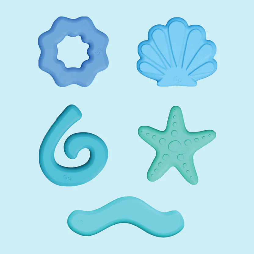 Mini Sensory Play Jar Gift Set Blue Lagoon - Image 2