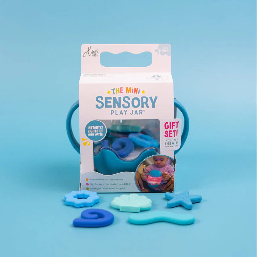 Mini Sensory Play Jar Gift Set Blue Lagoon - Image 3