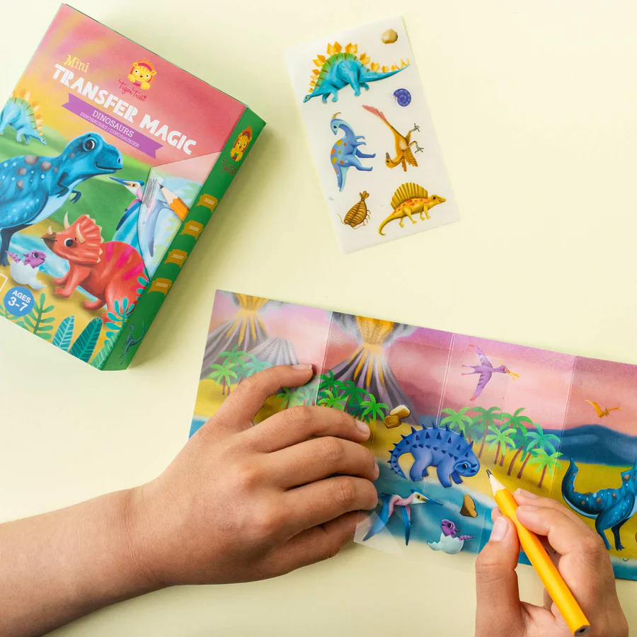 Mini Transfer Magic Dinosaurs - Image 2