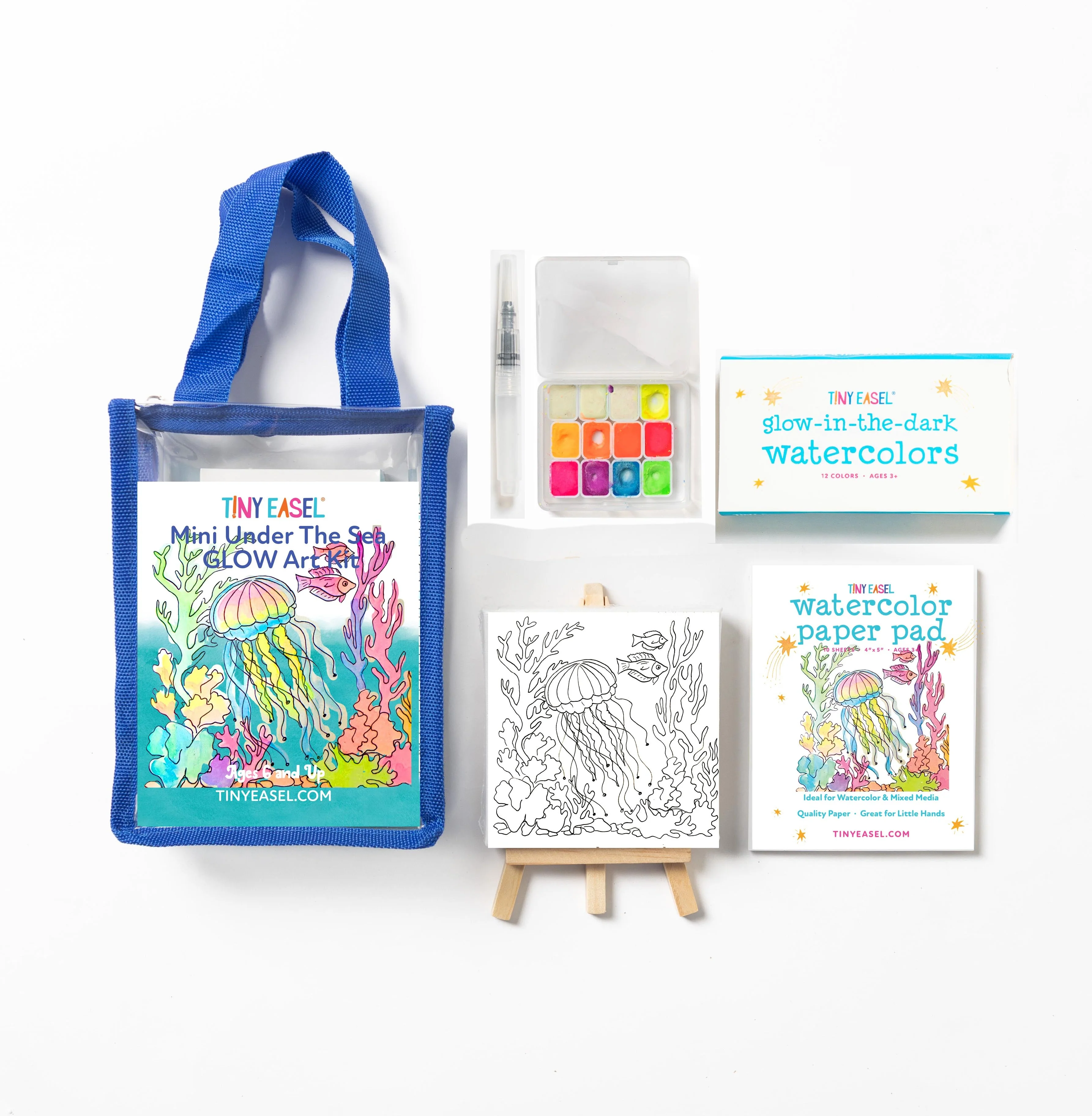 Mini Under The Sea Glow Art Kit