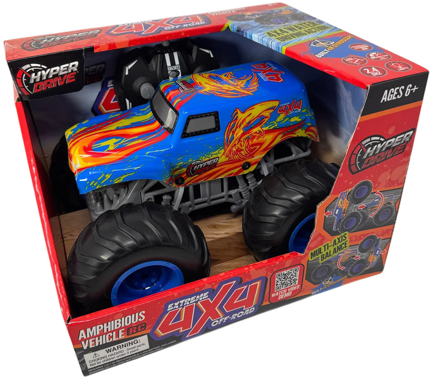 Monster 4X4 Amphibious With Gyroscope
