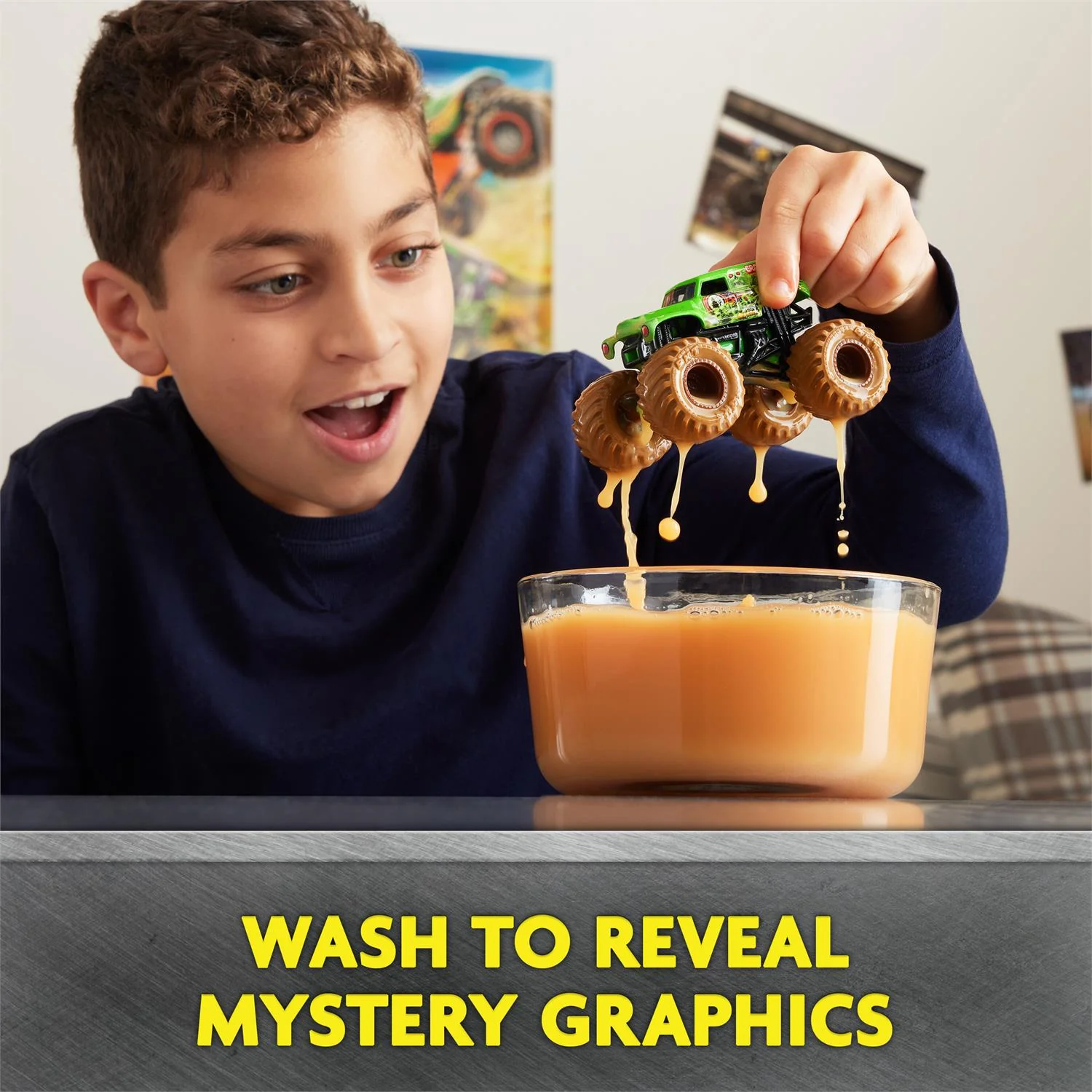 Monster Jam Mystery Muddlers Die-Cast Monster Truck - Image 2
