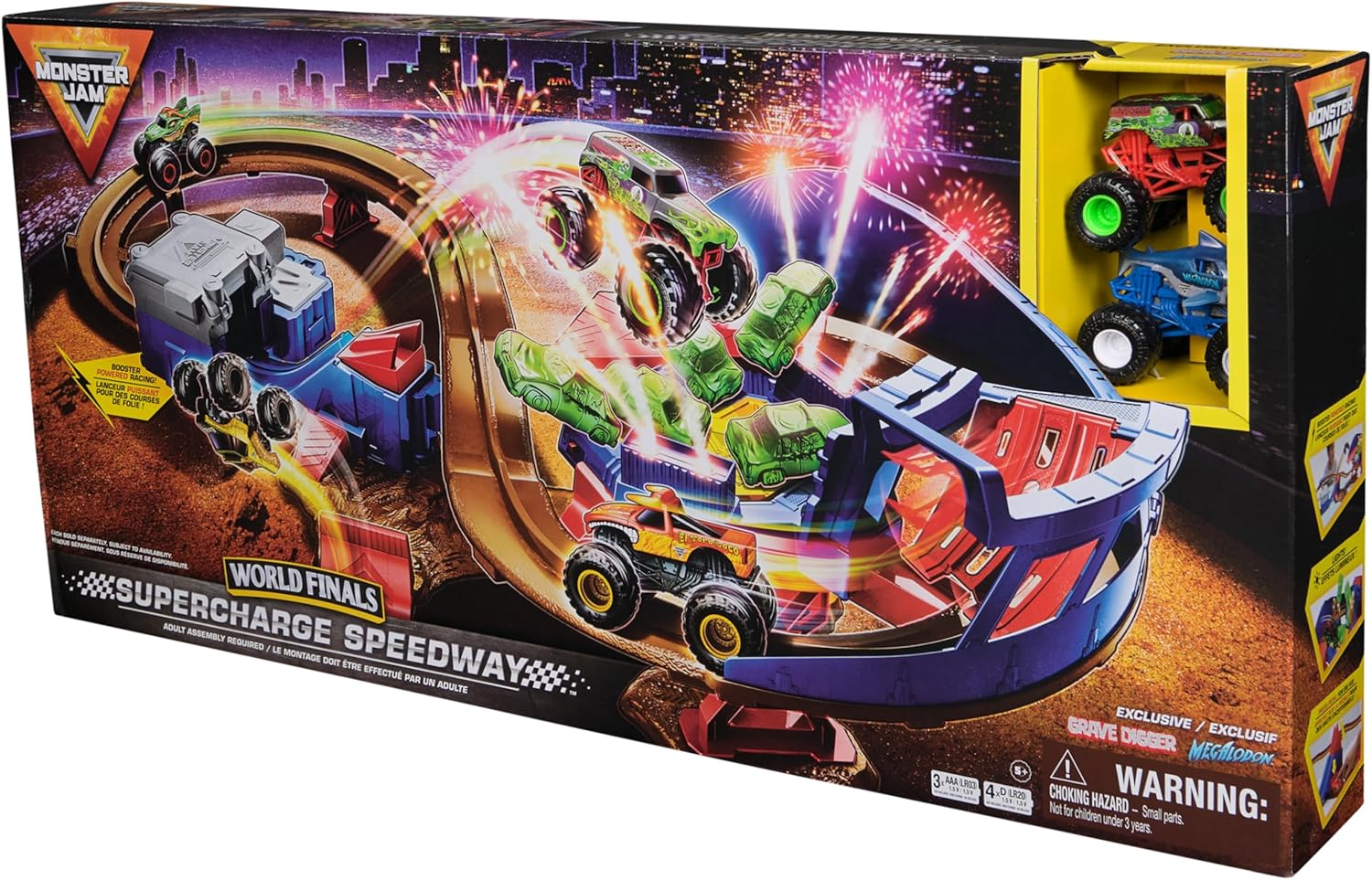 Monster Jam Supercharge Speedway Playset